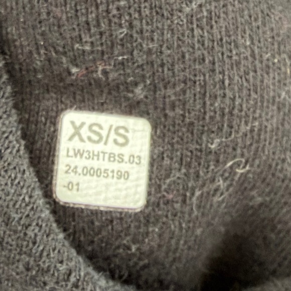 Lululemon Scuba Oversized Funnel-Neck Half Zip Long in Black/Gold (Size XS/S) - Picture 7 of 9